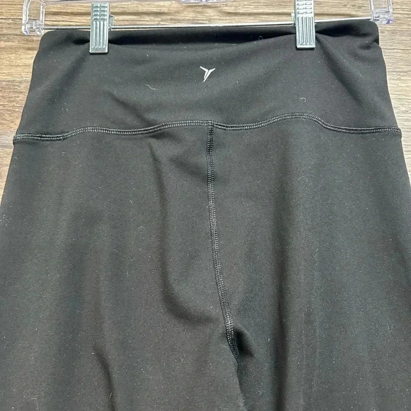 Old Navy Black Leggings High Waist Full Length Stretchy - Picture 4 of 4